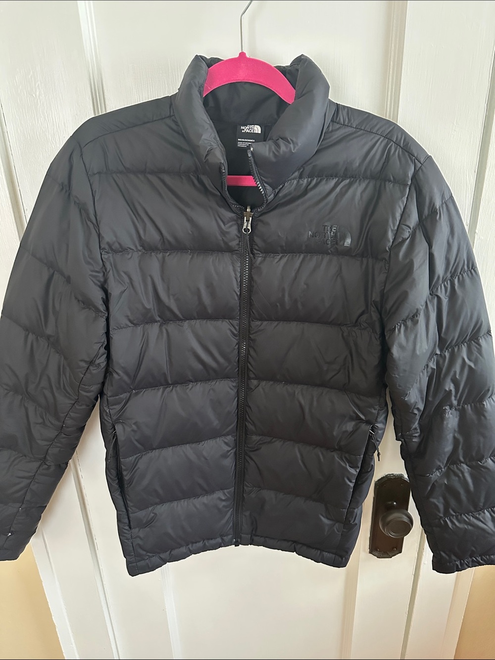 The North Face Quilted Black Down Jacket